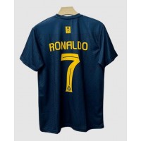 Billiga Al-Nassr Cristiano Ronaldo #7 Borta fotbollskläder 2023-24 Kortärmad
